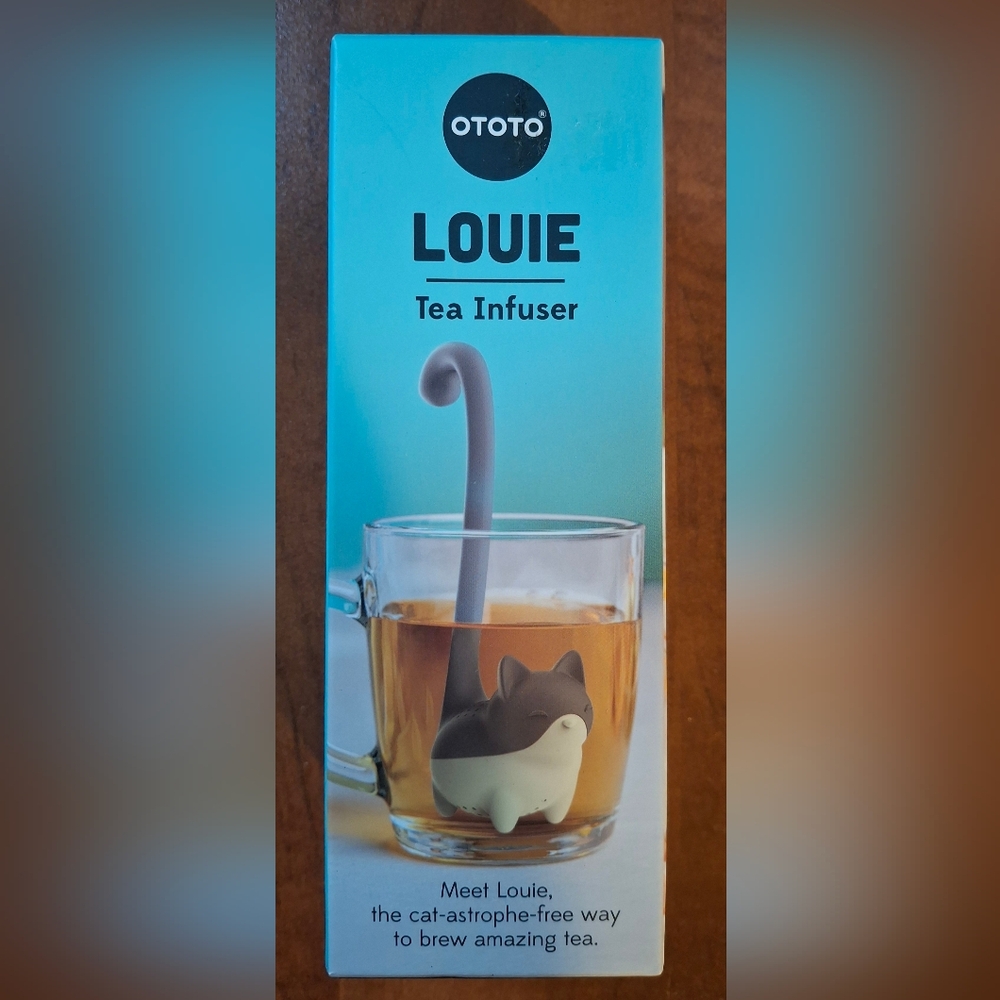 Gray Cat Tea Infuser